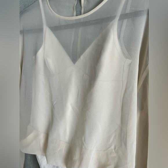 Wilfred Sheer Long Sleeve Bodysuit - Picture 6 of 9